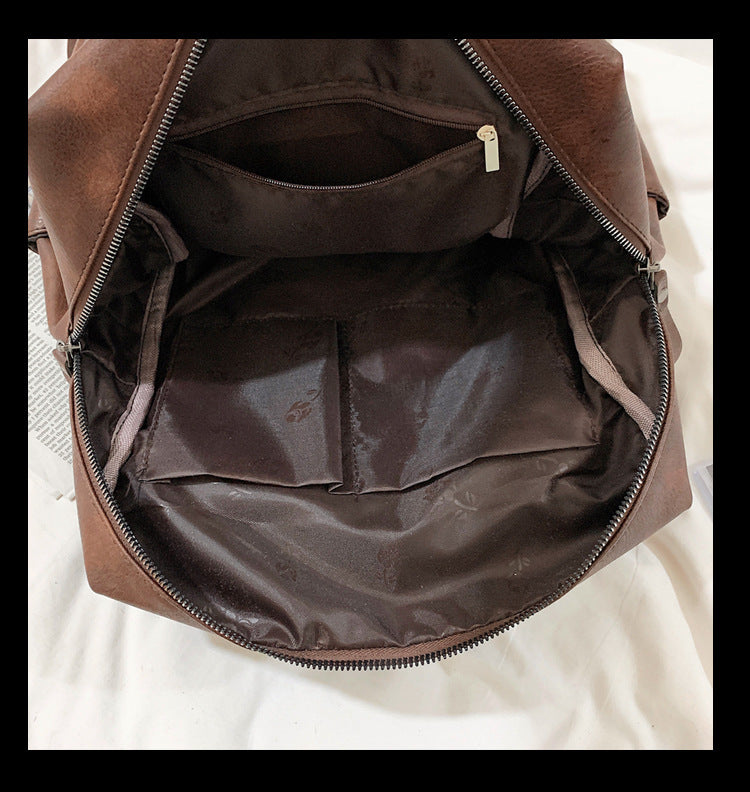 Backpack Female Ins Texture Korean Version