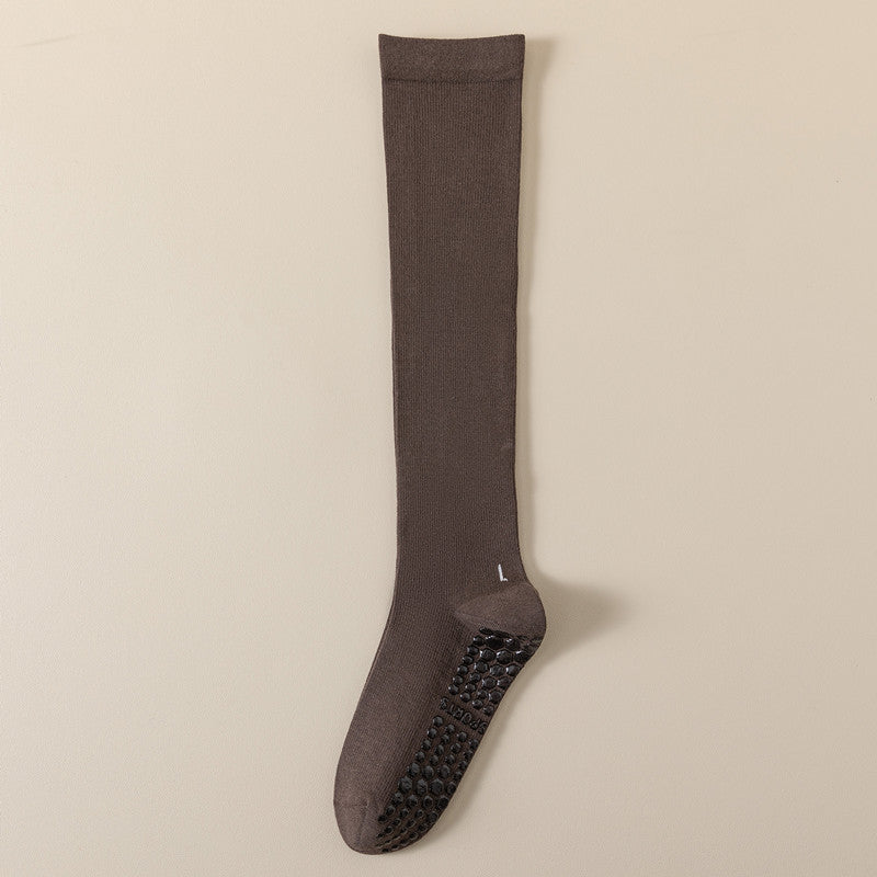 Fashion Yoga Professional Non-slip Calf Socks Women