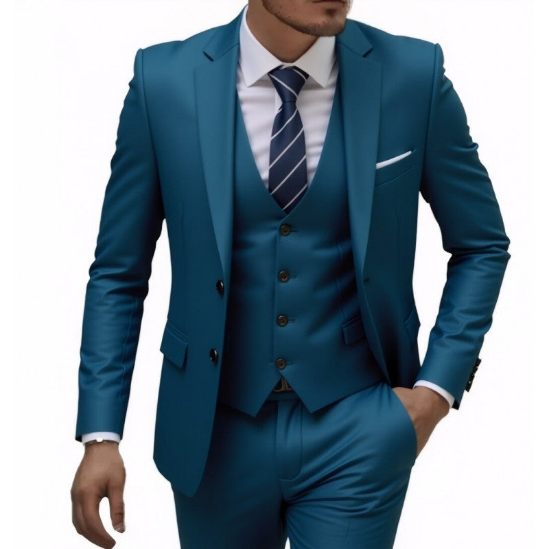 Three-piece Men's Wedding Best Man Suit