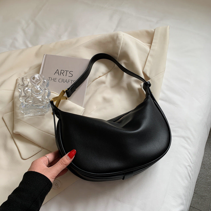 New Female Texture Simple One-shoulder Messenger Bag