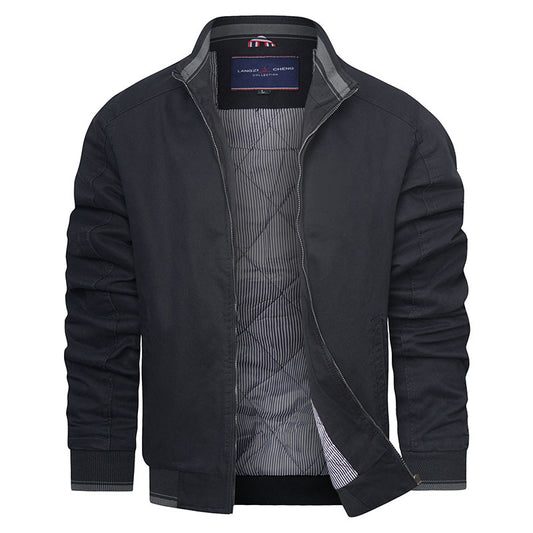 Plus Size Men's Casual Loose Padded Jacket