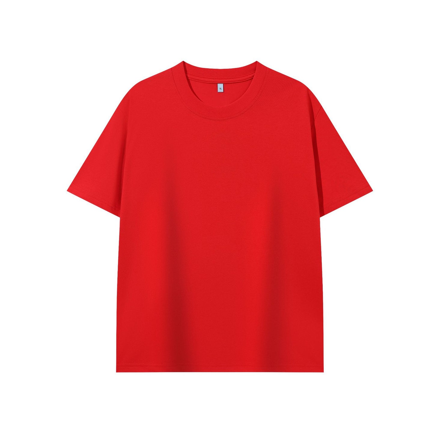 Summer Pure Color Minimal Versatile Short T