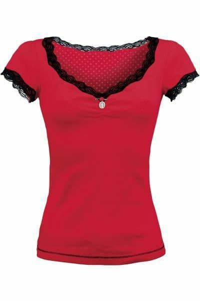 Komfortabel kortærmet blonde T-shirt Casual All-match kortærmet dame