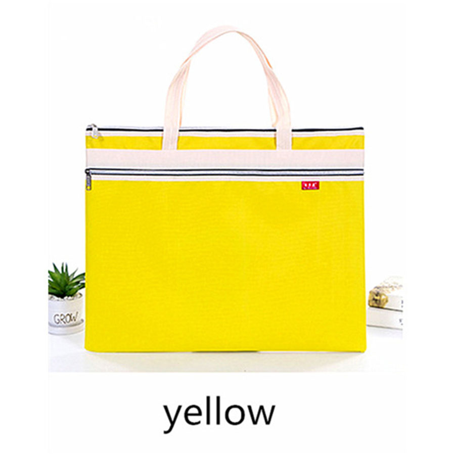 Colorful Zipper Large Capacity Art Bag