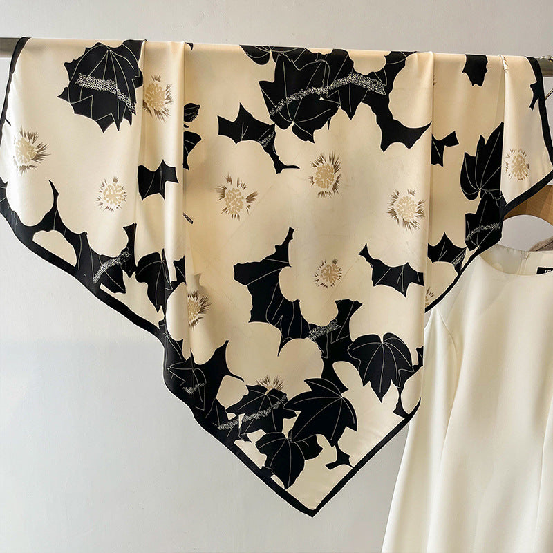 Spring Square Large Kerchief Thin Scarf
