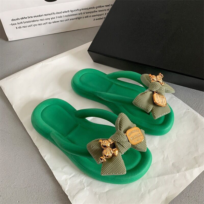 Sandals Female Fairy Wind New Summer Pinch Toe