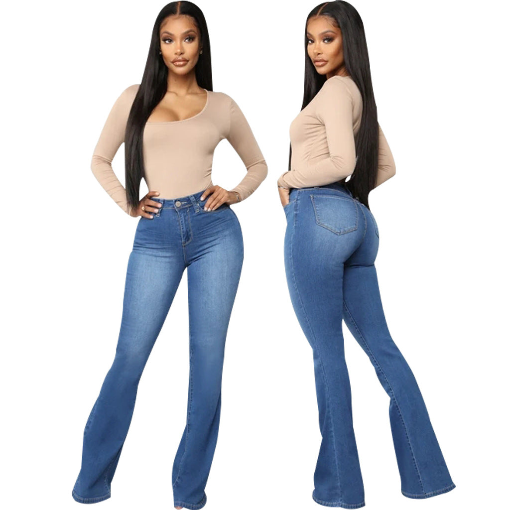 Moderigtig bestseller slim fit cowboyjakke der matcher alt