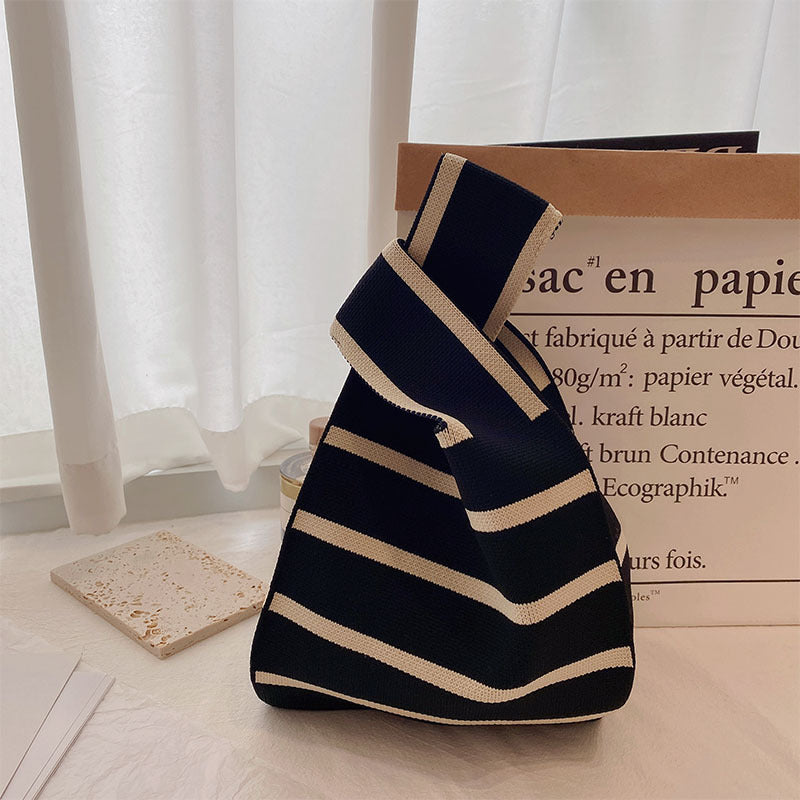 Milk Pattern Vest Bag Face Chessboard Plaid Striped One Shoulder