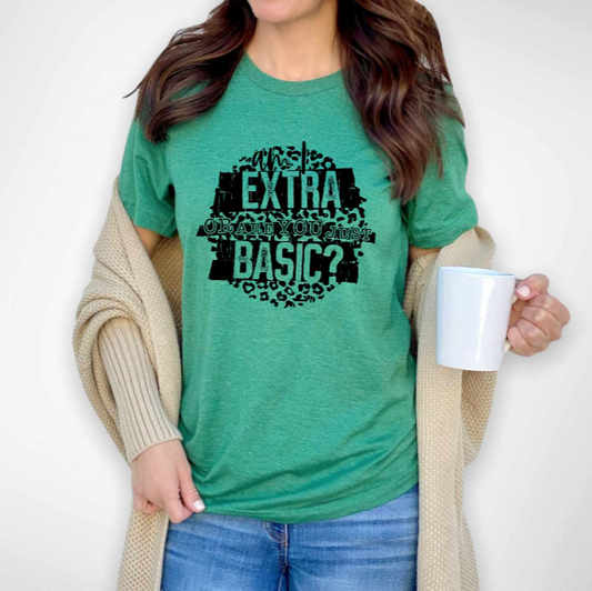 Europæisk og amerikansk Jeg er ekstra, eller du er bare en almindelig afslappet T-shirt med rund hals og korte ærmer
