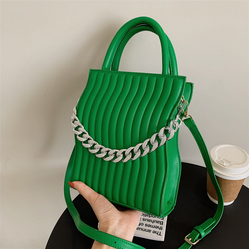 Women's Fashion New Chain S Type Shoulder Bag