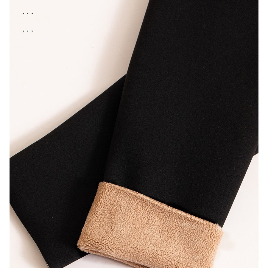 Fleeceforede Varme Mavestyrende Hofteløftende Leggings