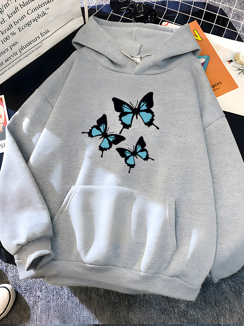 Sweet And Fresh Polyester Hooded Regular Sleeve Long Sleeve Street
