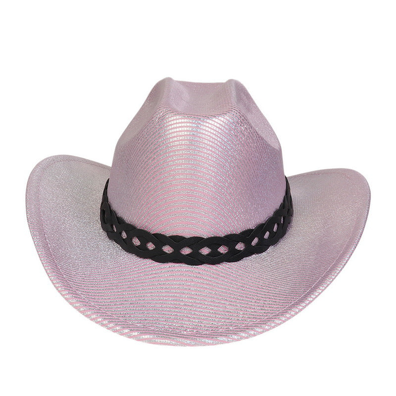 Perlemors Cowboyhat Bold Fest Topper Performance Rekvisitter Kasket