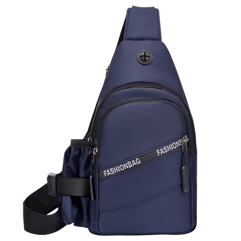 Men's Casual And Fashionable Chest Bag Portable And Breathable