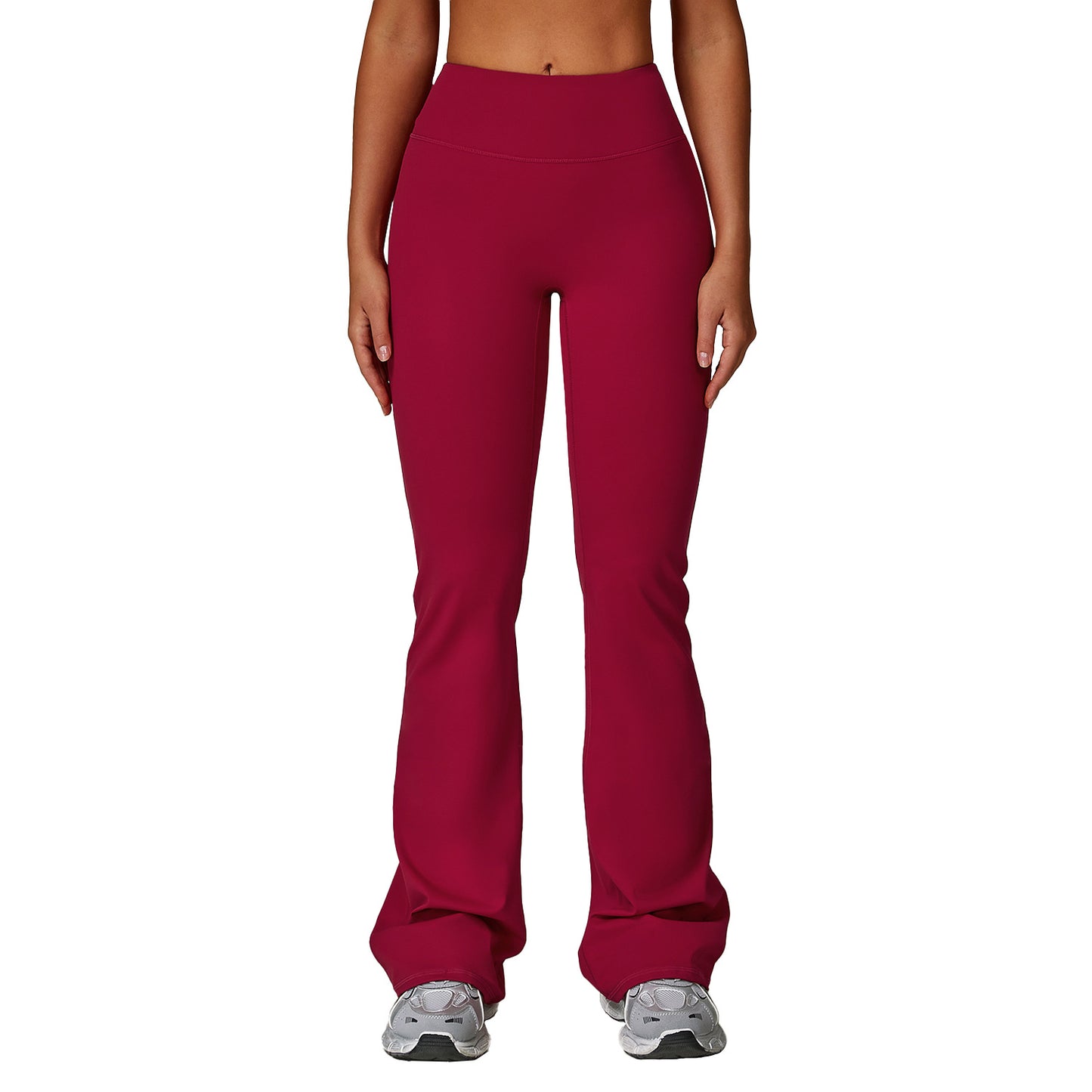 Brushed High Waist Yoga Tight Wide-leg Bell-bottoms