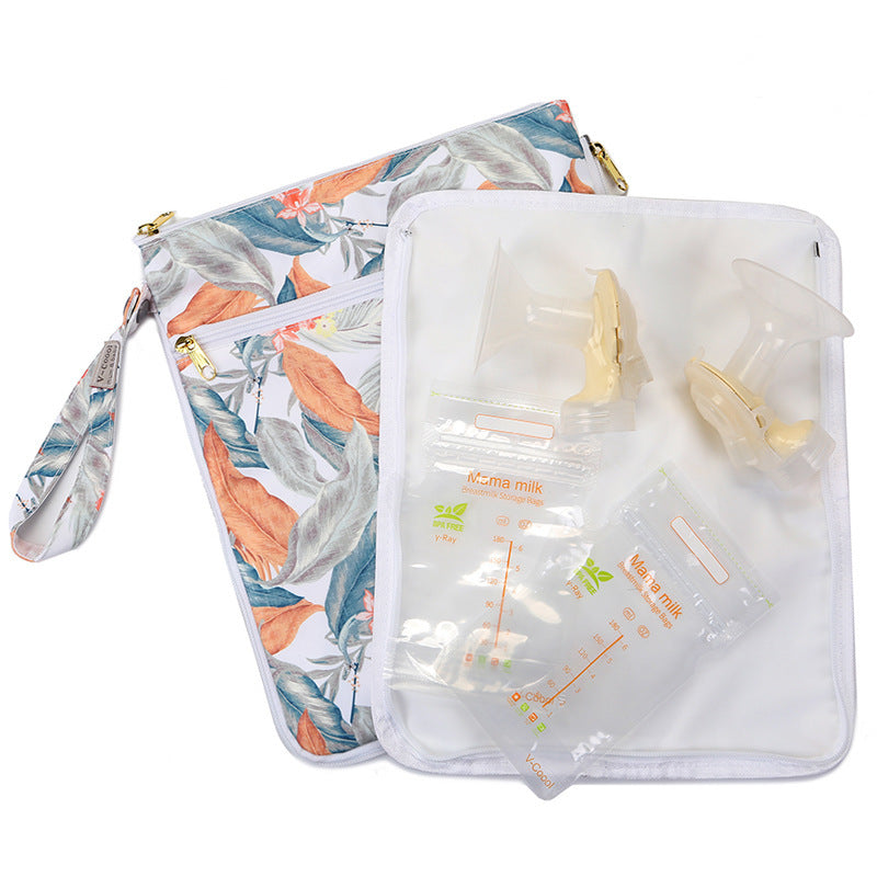 Outing Wet And Dry Layered Diaper Storage Bag