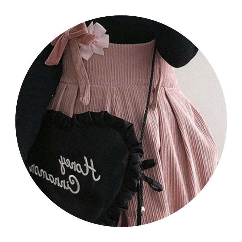 Fungus Lace Soft Girl Style Cute Overalls Women