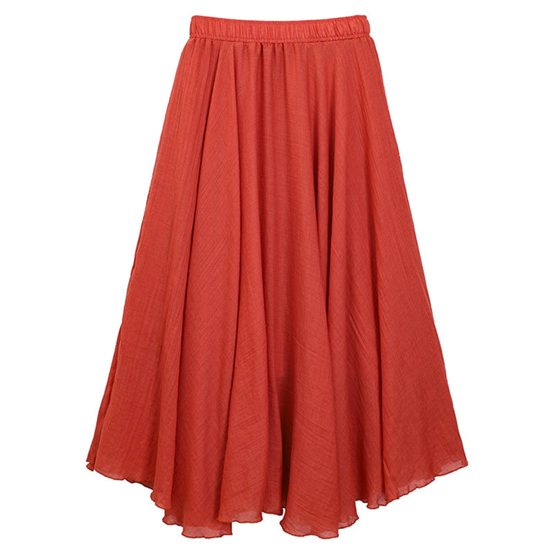 High Waist Slimming Loose Skirt