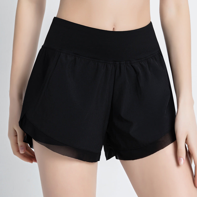Anti-running Fitness Fake Two Loose Casual Pants