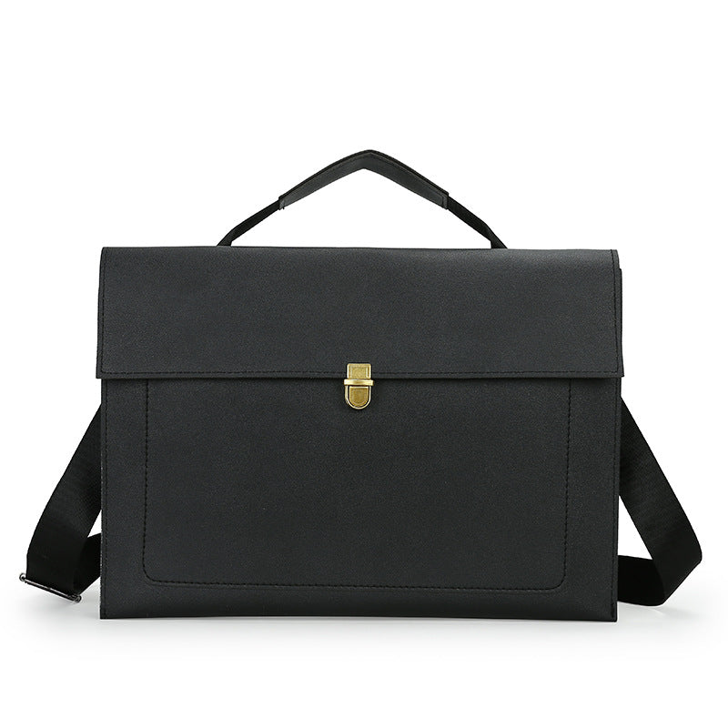 Business Leisure Laptop Handbag  Men's Pu