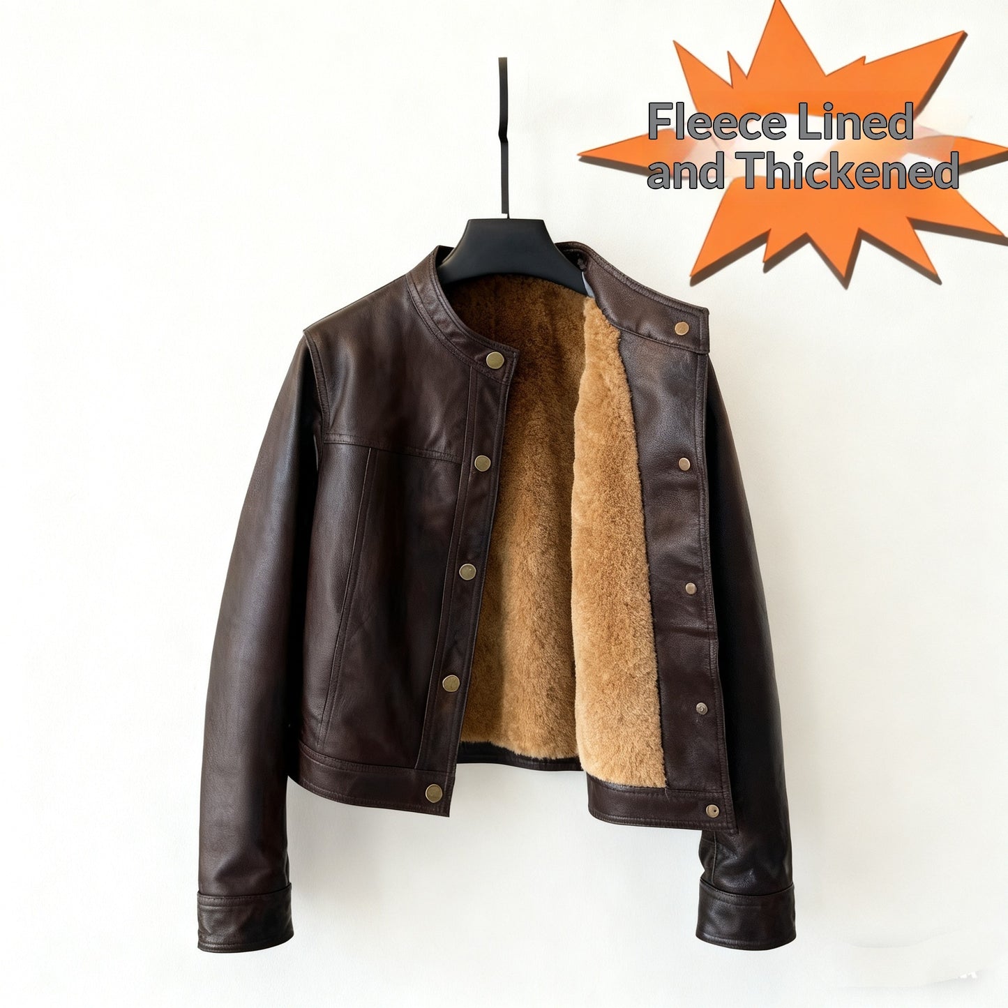 Cozy Sun-kissed Look That Pairs Leather With Soft Gentle Layers