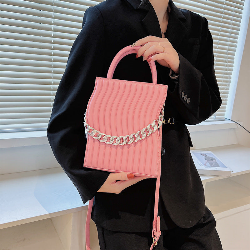 Women's Fashion New Chain S Type Shoulder Bag
