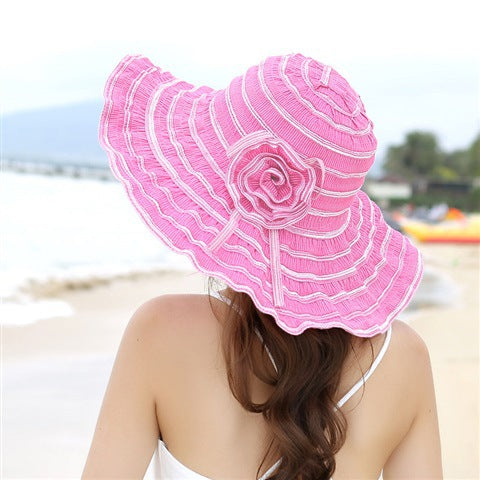 Women's Summer Sunscreen Travel UV Protection Beach Hat