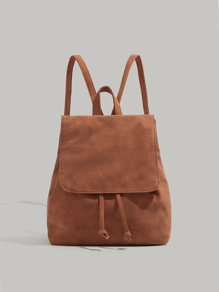 New Autumnwinter Retro Soft-leather Tote Bag In A Minimalist Style