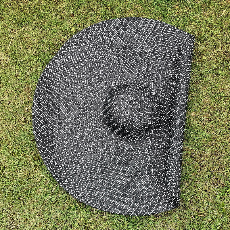 New Women's European And American Big Brim Straw Hat Foldable