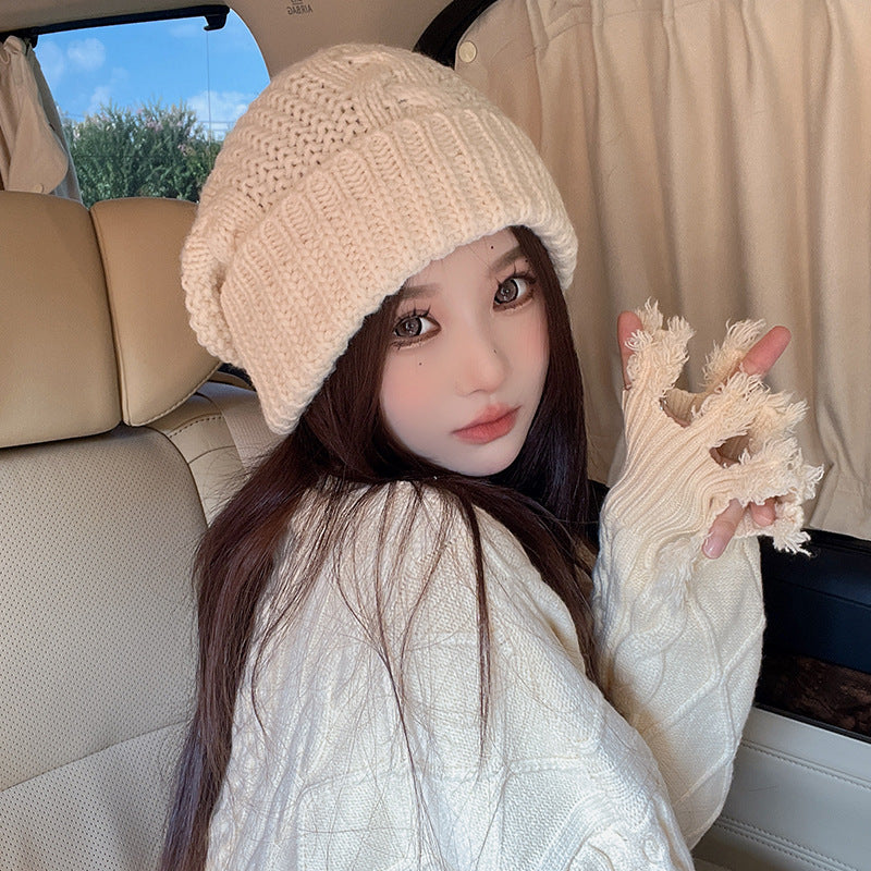 Men's And Women's Fashionable Breathable And Warm Knitted Hat