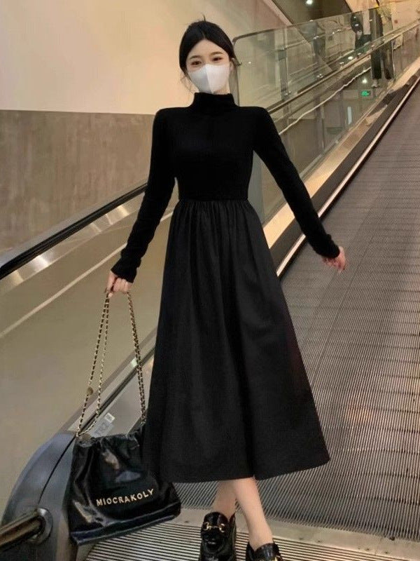 Sophisticated, Hepburn-style Chic Dress For Women