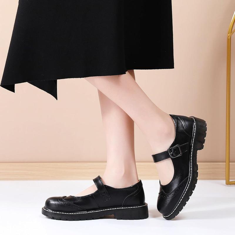 Shallow Mouth Thick Bottom Hanging Buckle Pumps Women's Casual