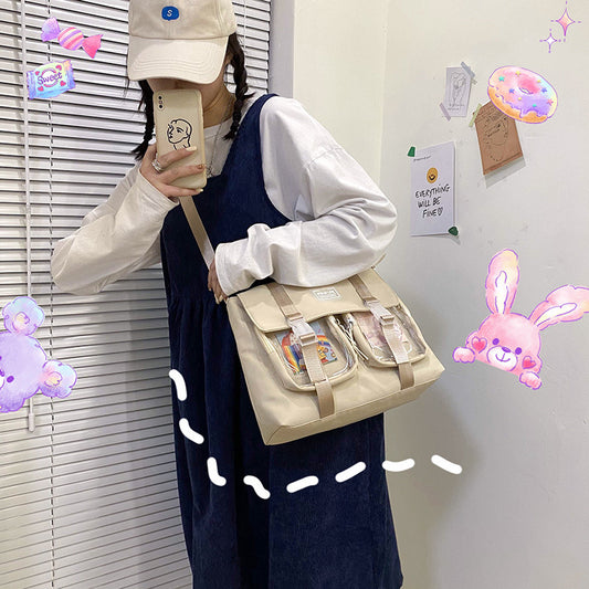 Women's Soft Shoulder Messenger Bag Japanese