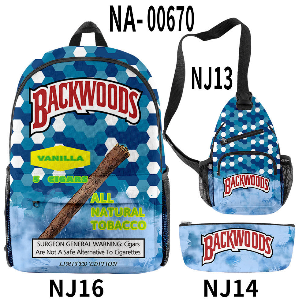 Men's And Women's Backpack Oxford Waterproof Sports Backpack