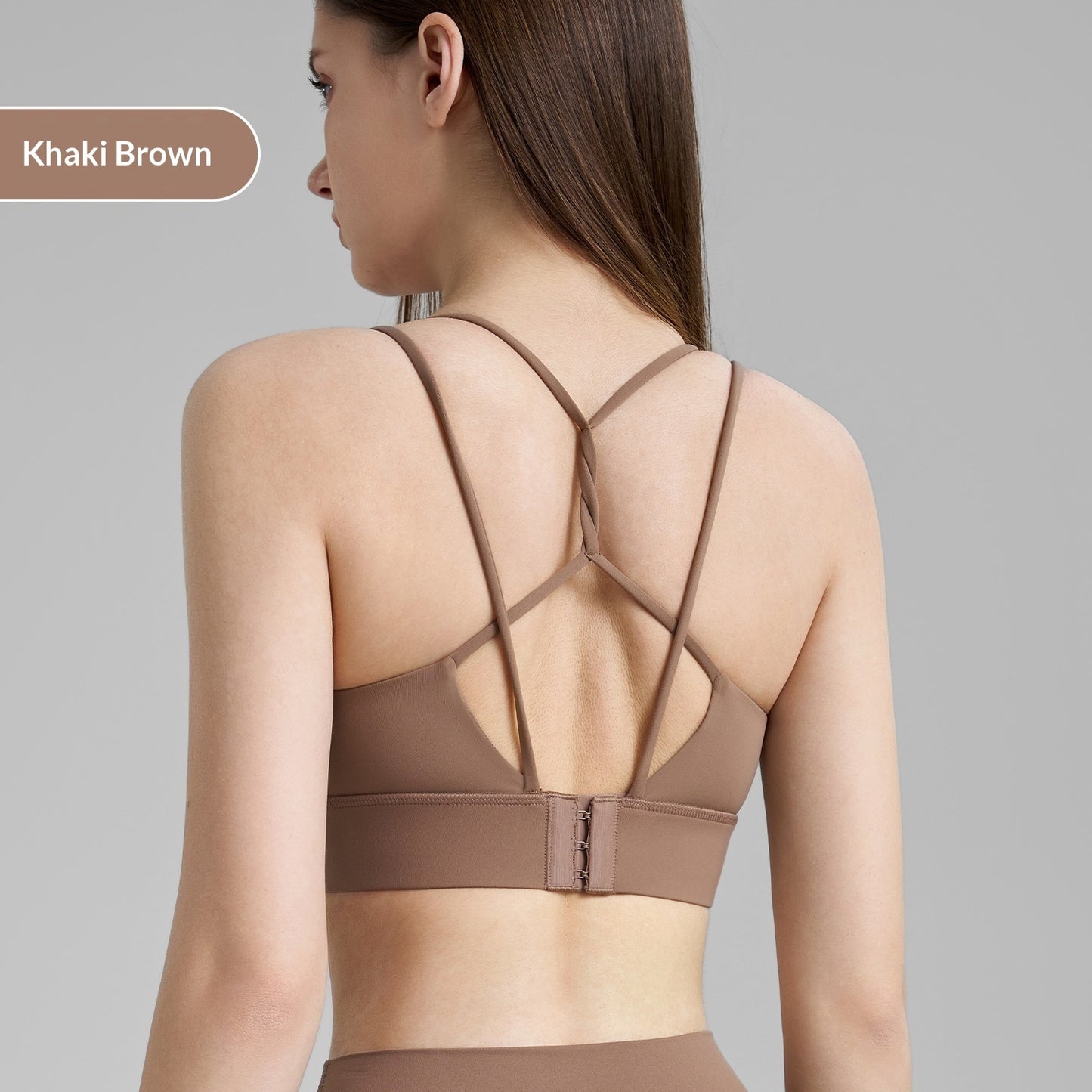 Medium-intensity Exercise Women's U-neck Double-strap Yoga Vest