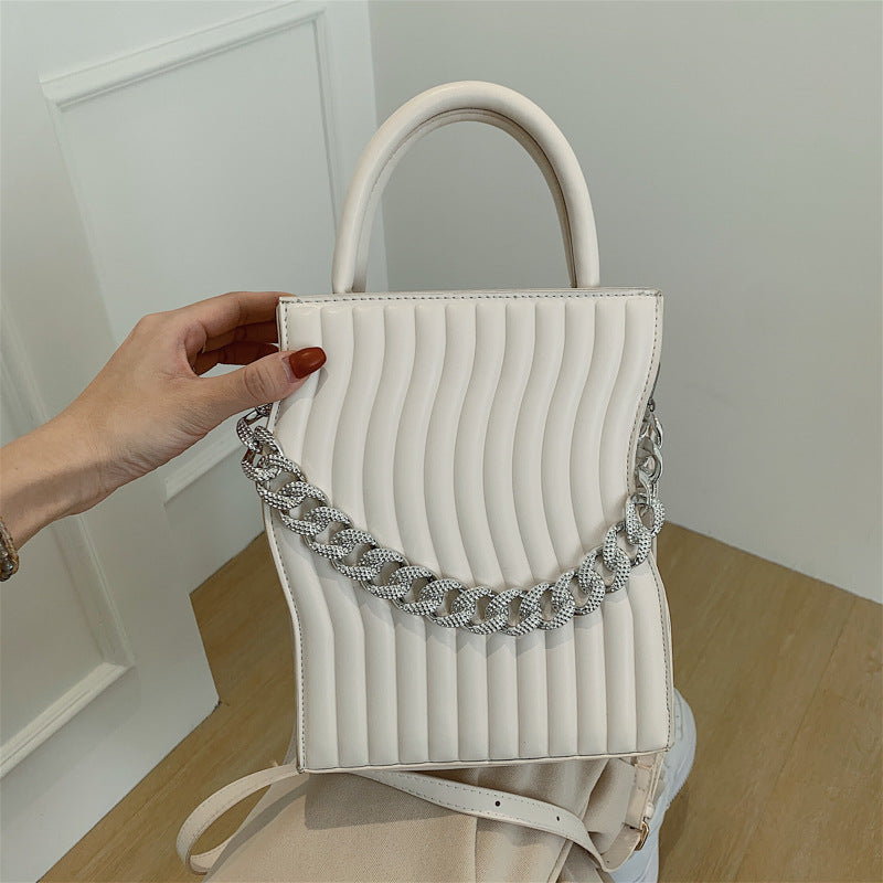 Women's Fashion New Chain S Type Shoulder Bag
