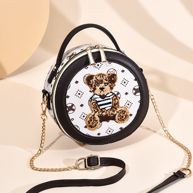 Round Women's Chain Bag Shoulder Messenger