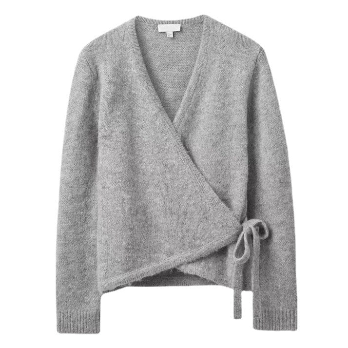 Lazy Wool Asymmetric Sweater