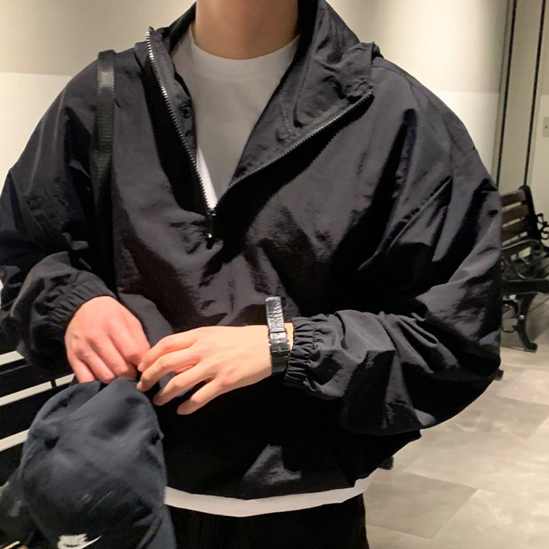 Men's High Street Hooded Sun Protection Clothing Jacket