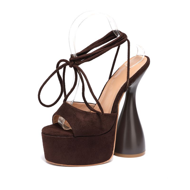 Fashionable High-heeled Women's Sandals
