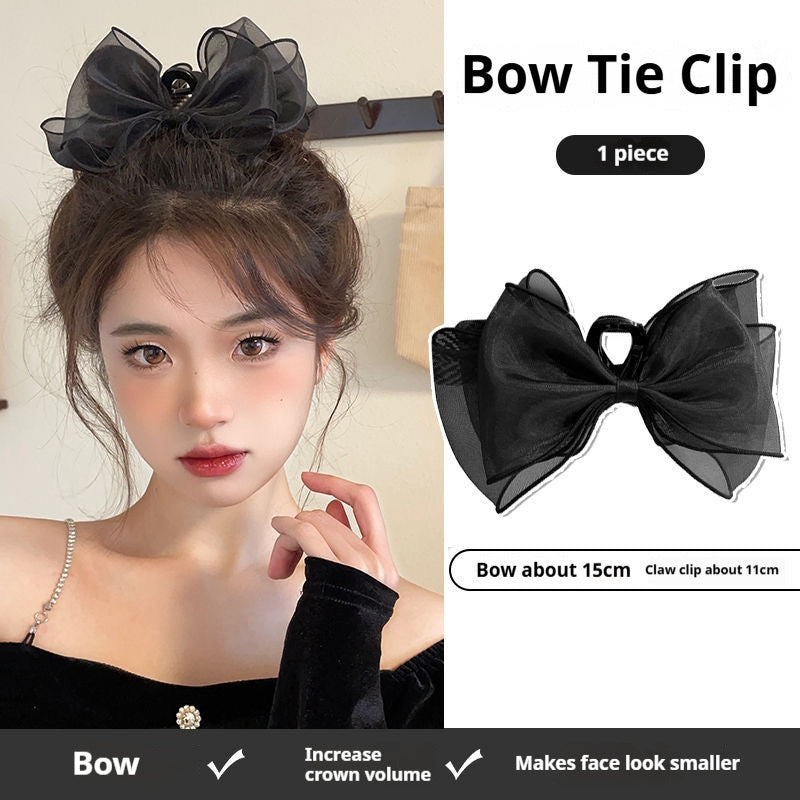Black Hairpin Large Shark Clip Hair Accessories