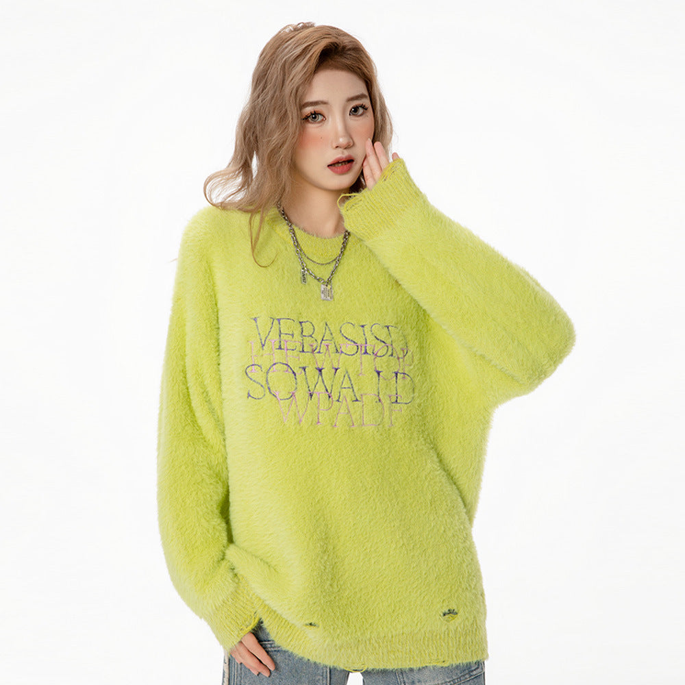 Men's Loose Casual Letter Embroidery