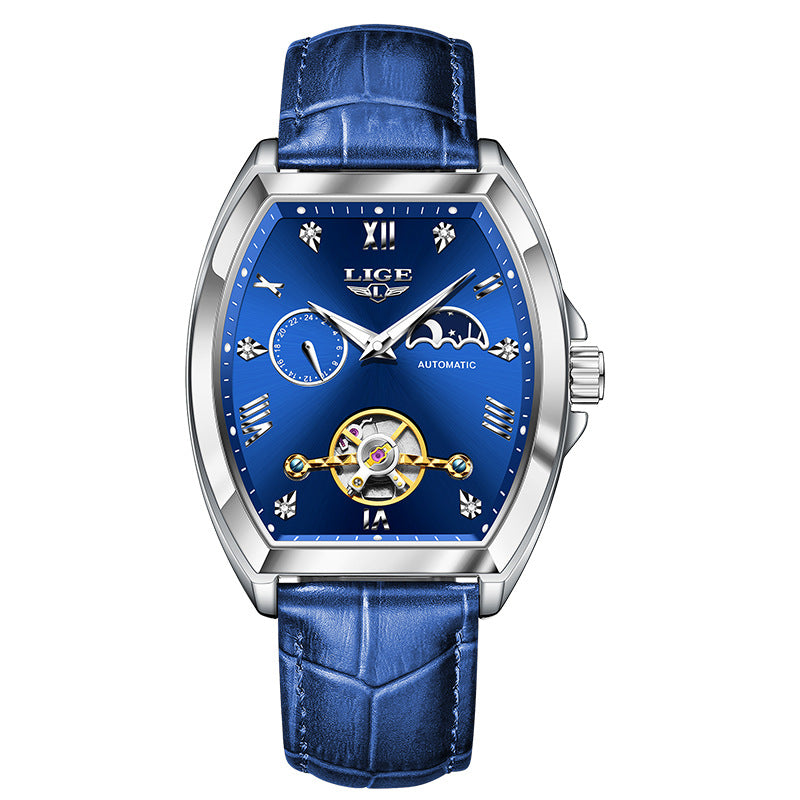 Men's Tourbillon Mechanical Watch Multifunctional Waterproof