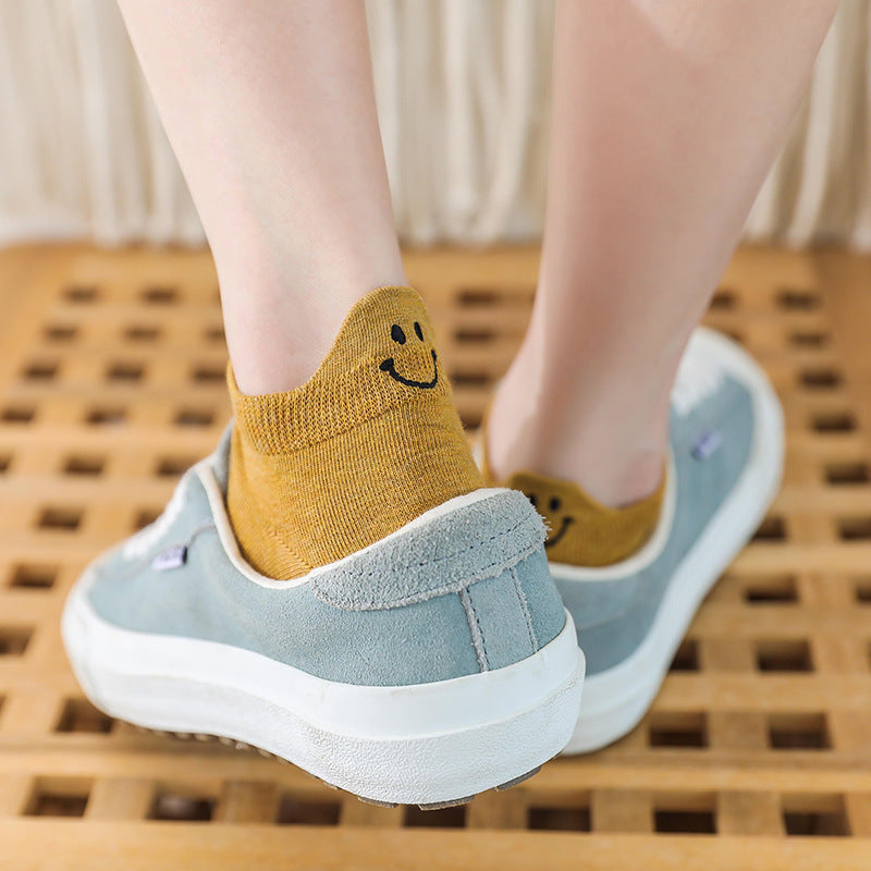 Socks Personalized Heel Embroidered Face