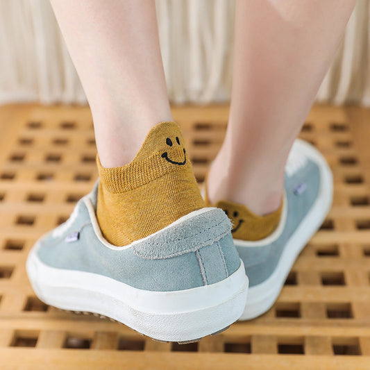 Socks Personalized Heel Embroidered Face