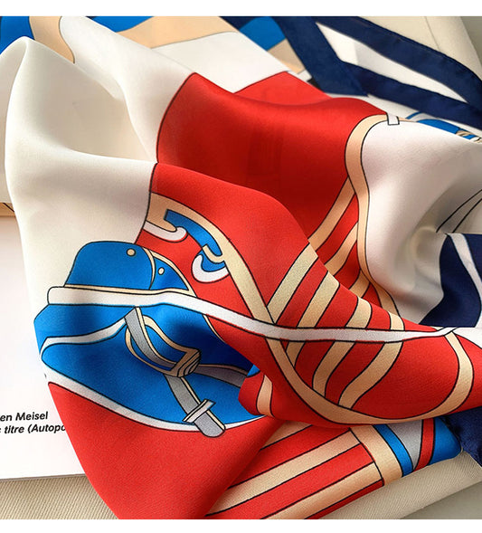 Fashion Decoration Spring And Summer New Print Square Towel