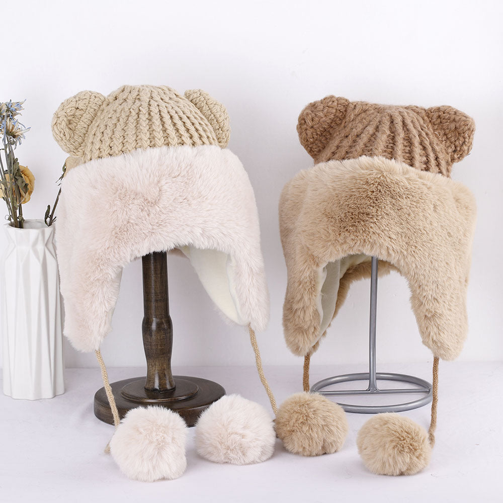Warm Ear Protection Outdoor Riding Lei Feng Hat