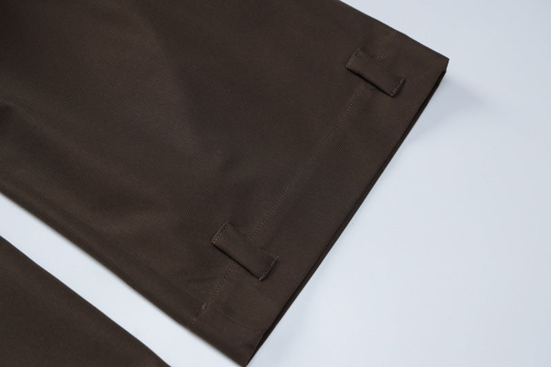 Design The Slim Wide-leg Pants With A Small Sense Of Feeling