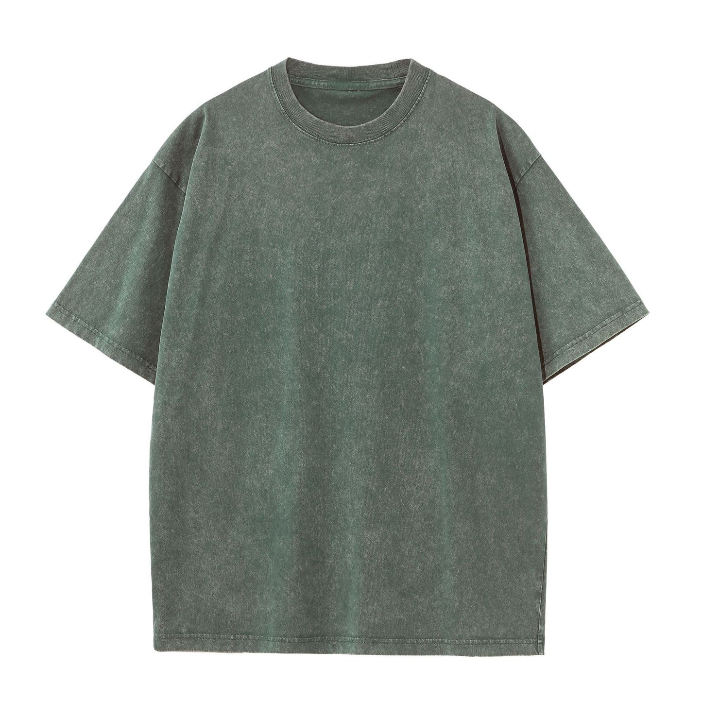 Cotton T Men's And Women's Drop-shoulder Loose Half Sleeve