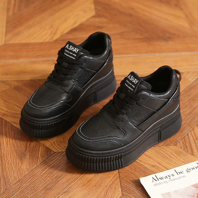 Højeforøgende Indlægssål Tyk Bund Åndbar Sneaker